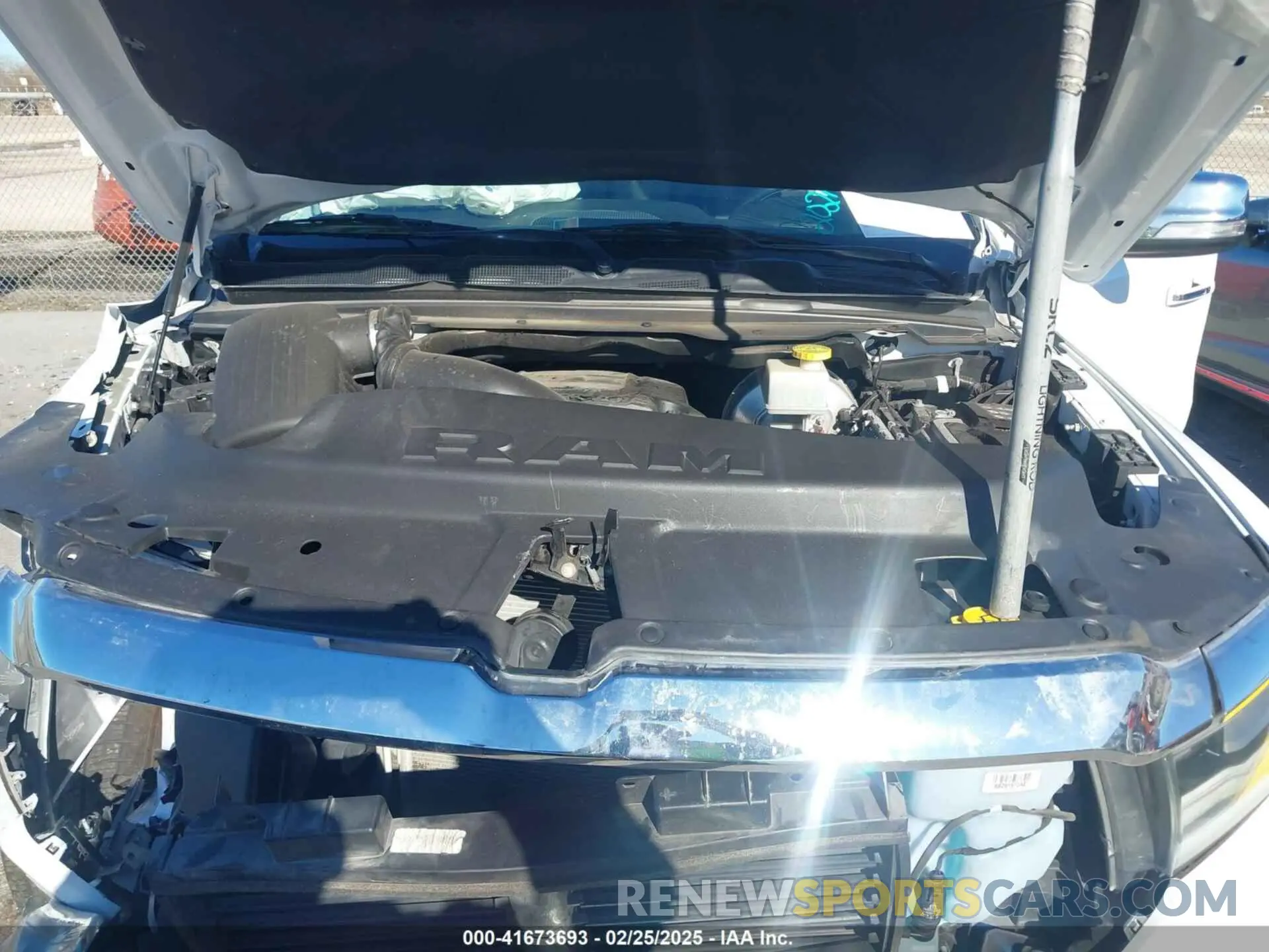 10 Photograph of a damaged car 1C6RREDT8MN708298 RAM 1500 2021