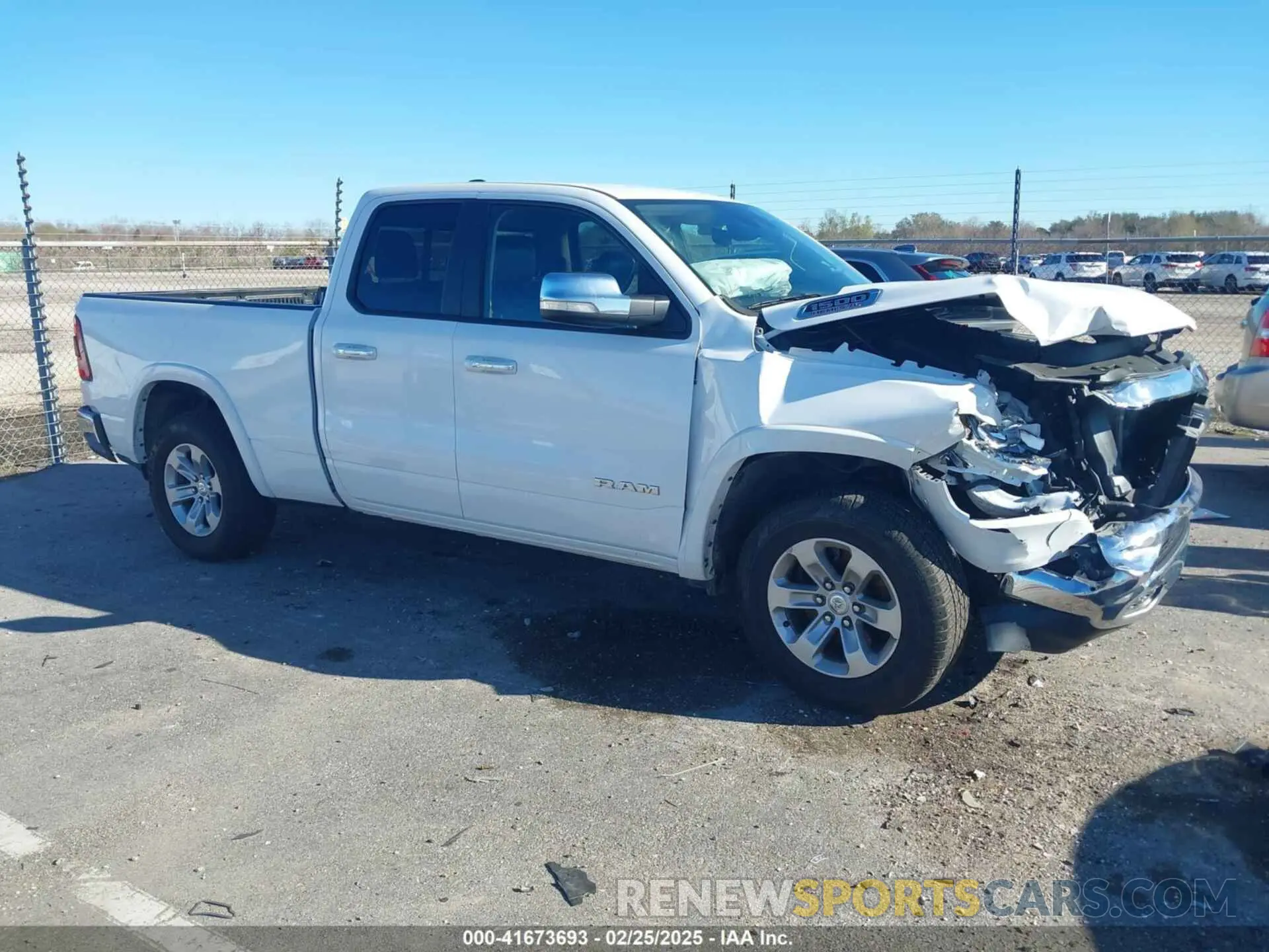 13 Photograph of a damaged car 1C6RREDT8MN708298 RAM 1500 2021