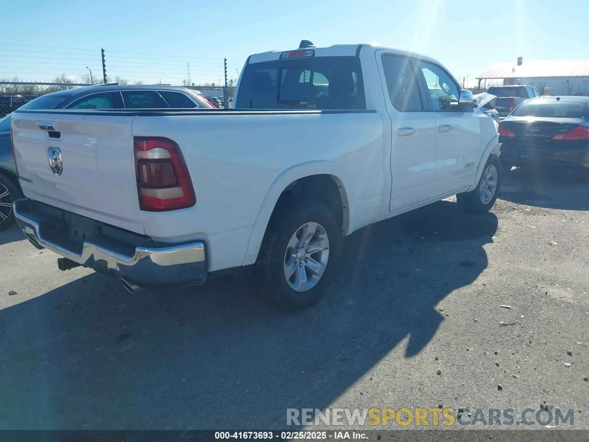 4 Photograph of a damaged car 1C6RREDT8MN708298 RAM 1500 2021