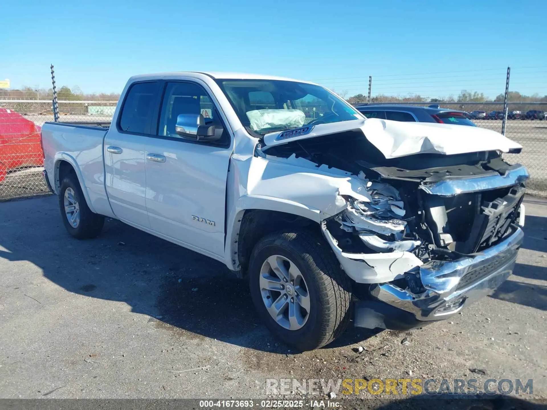 6 Photograph of a damaged car 1C6RREDT8MN708298 RAM 1500 2021