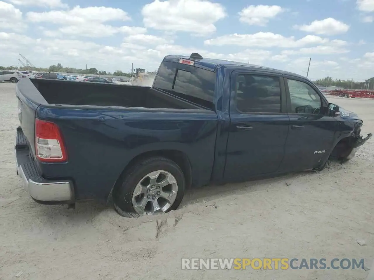 3 Photograph of a damaged car 1C6RREFG5MN801831 RAM 1500 2021