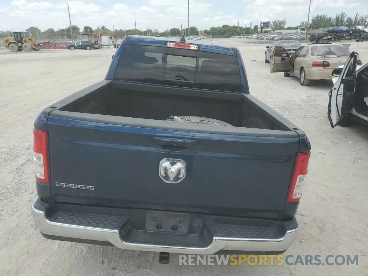 6 Photograph of a damaged car 1C6RREFG5MN801831 RAM 1500 2021