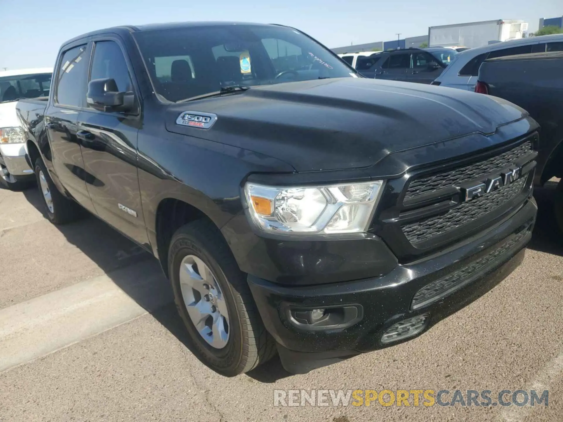 10 Photograph of a damaged car 1C6RREFM2MN743683 RAM 1500 2021
