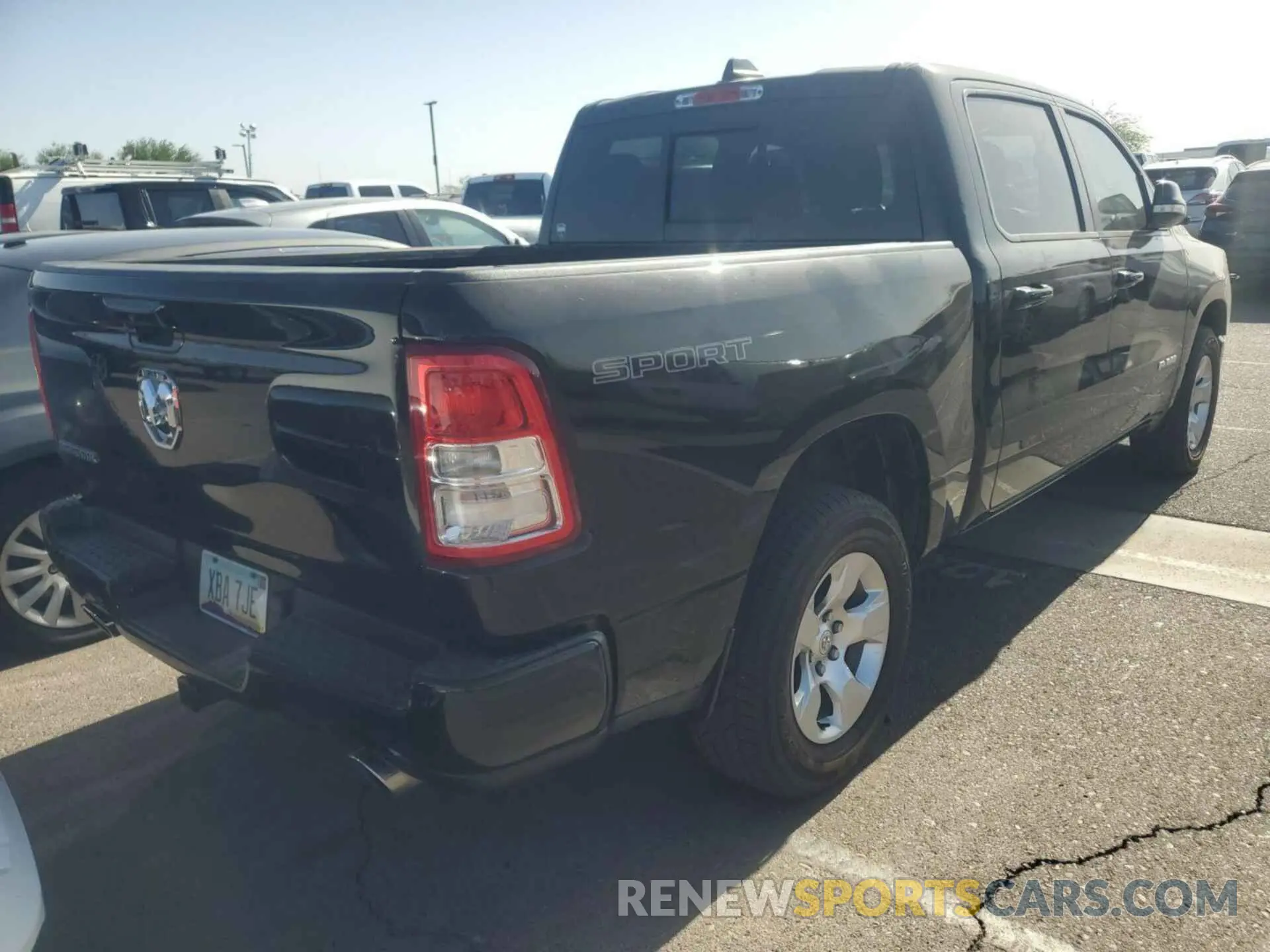 11 Photograph of a damaged car 1C6RREFM2MN743683 RAM 1500 2021