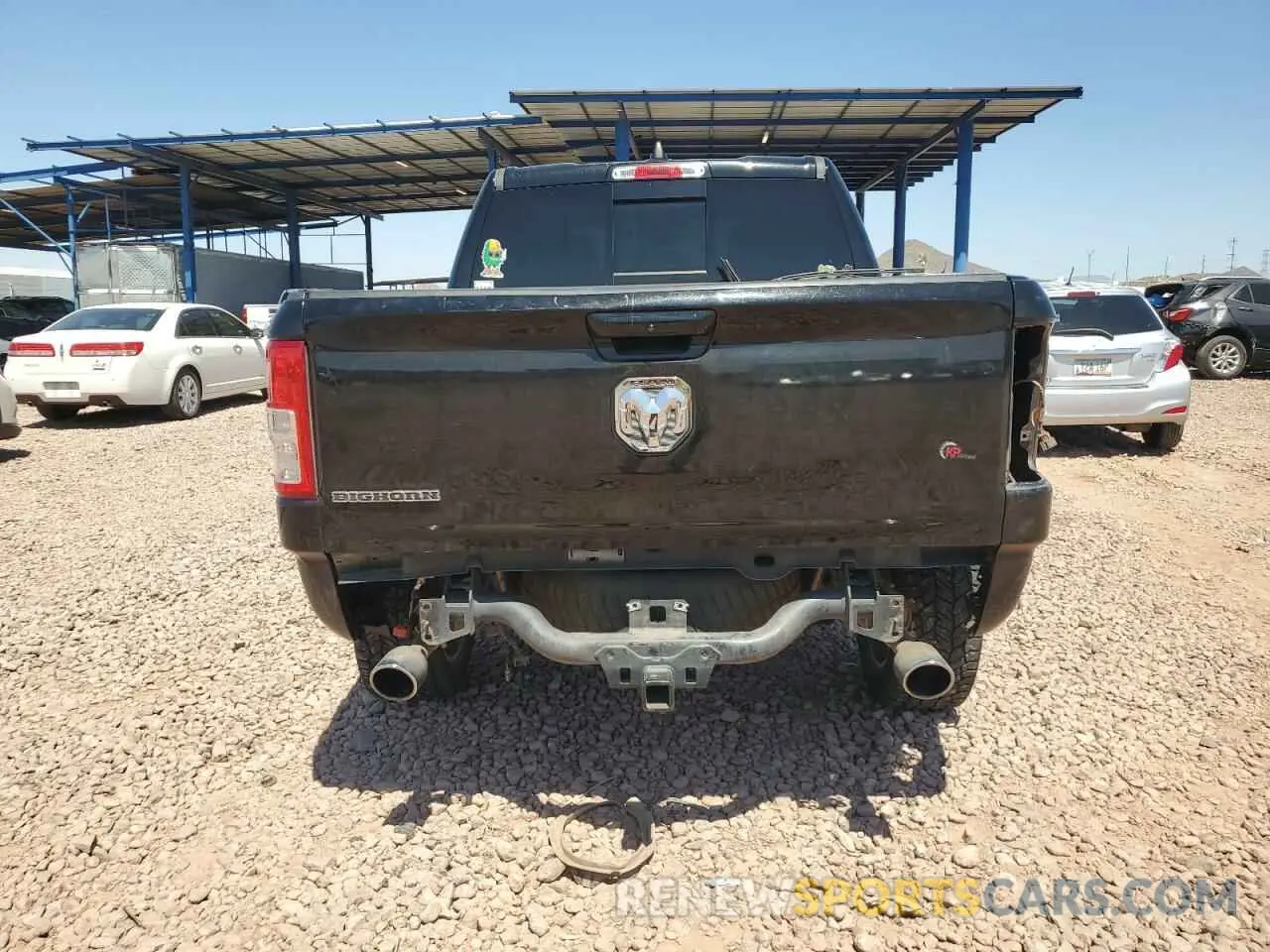 6 Photograph of a damaged car 1C6RREFM7MN712008 RAM 1500 2021