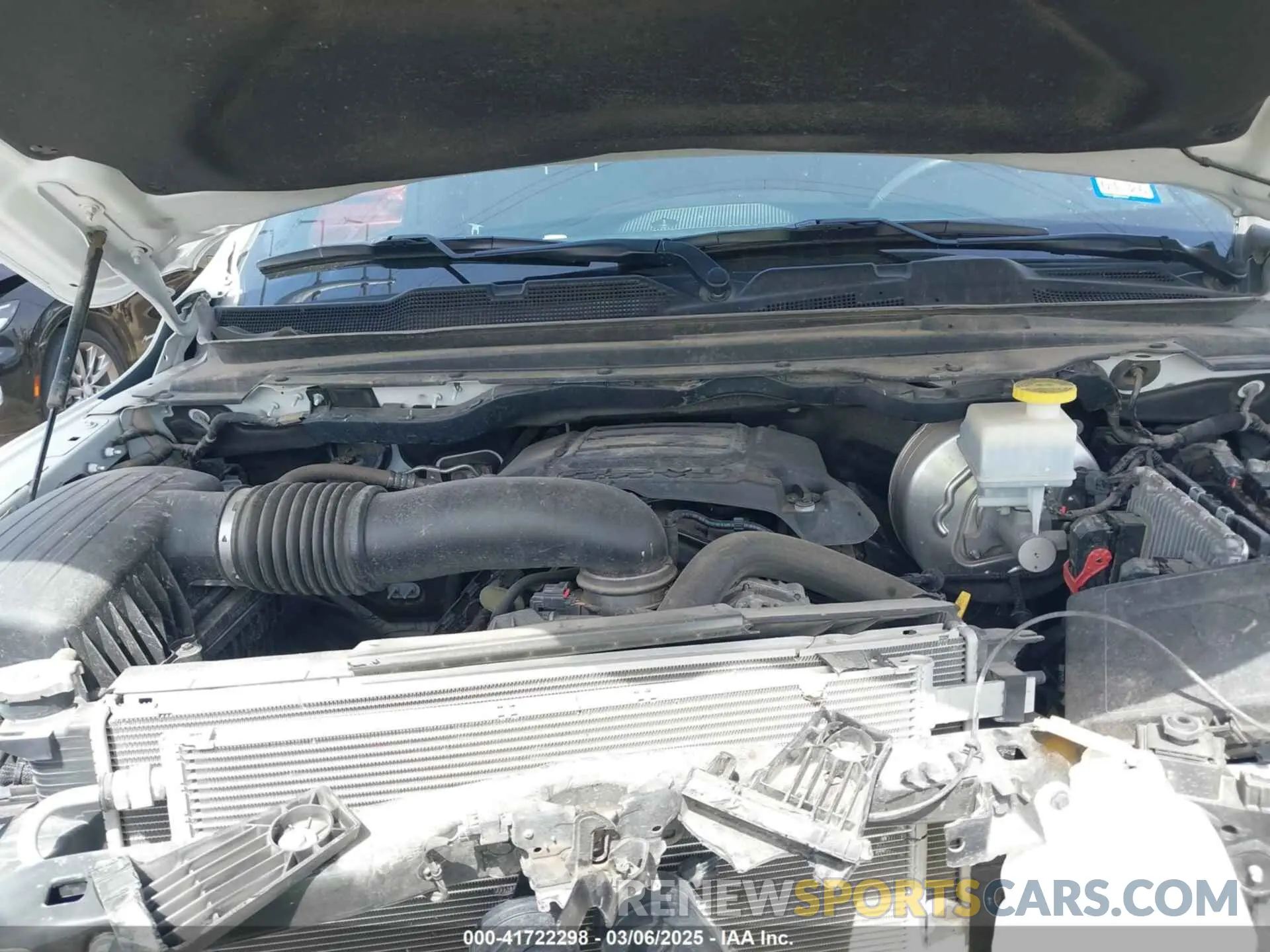 10 Photograph of a damaged car 1C6RREFT1MN592746 RAM 1500 2021