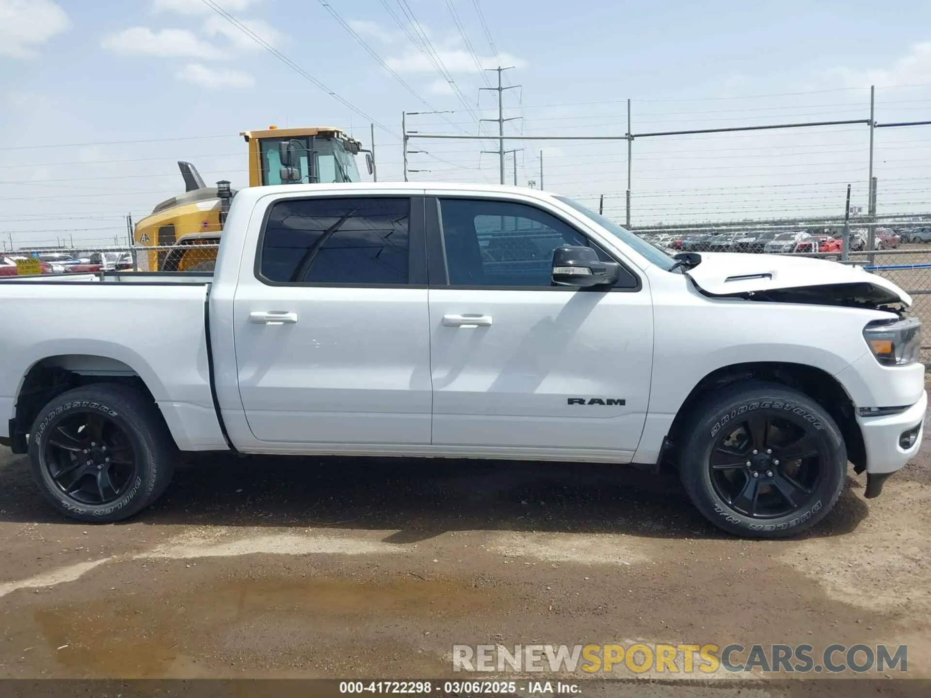 13 Photograph of a damaged car 1C6RREFT1MN592746 RAM 1500 2021