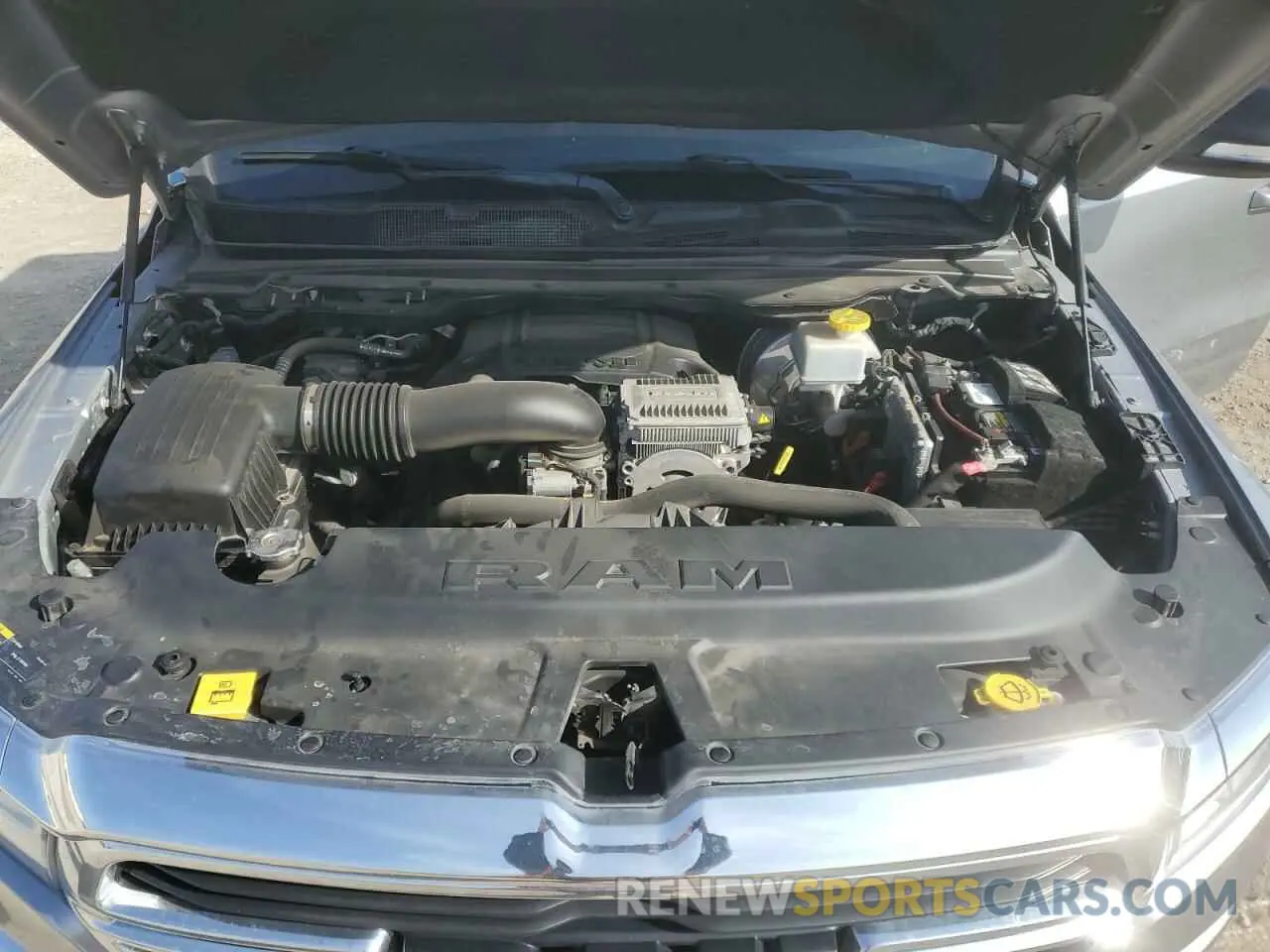 11 Photograph of a damaged car 1C6RREFT1MN647132 RAM 1500 2021