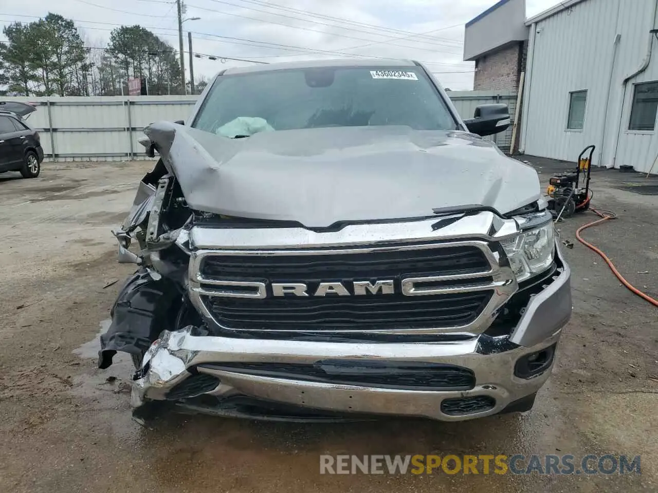 5 Photograph of a damaged car 1C6RREFT1MN801967 RAM 1500 2021