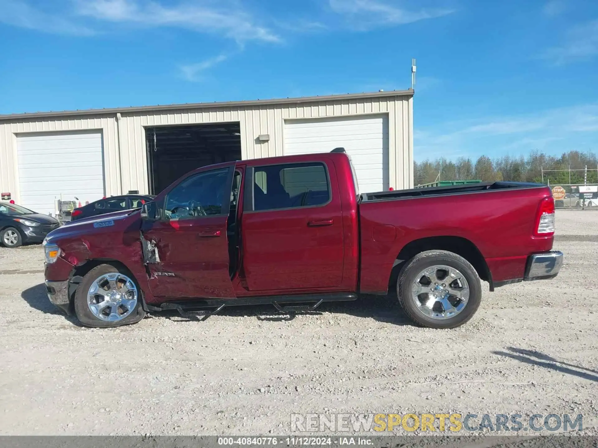 14 Photograph of a damaged car 1C6RREFT2MN609098 RAM 1500 2021