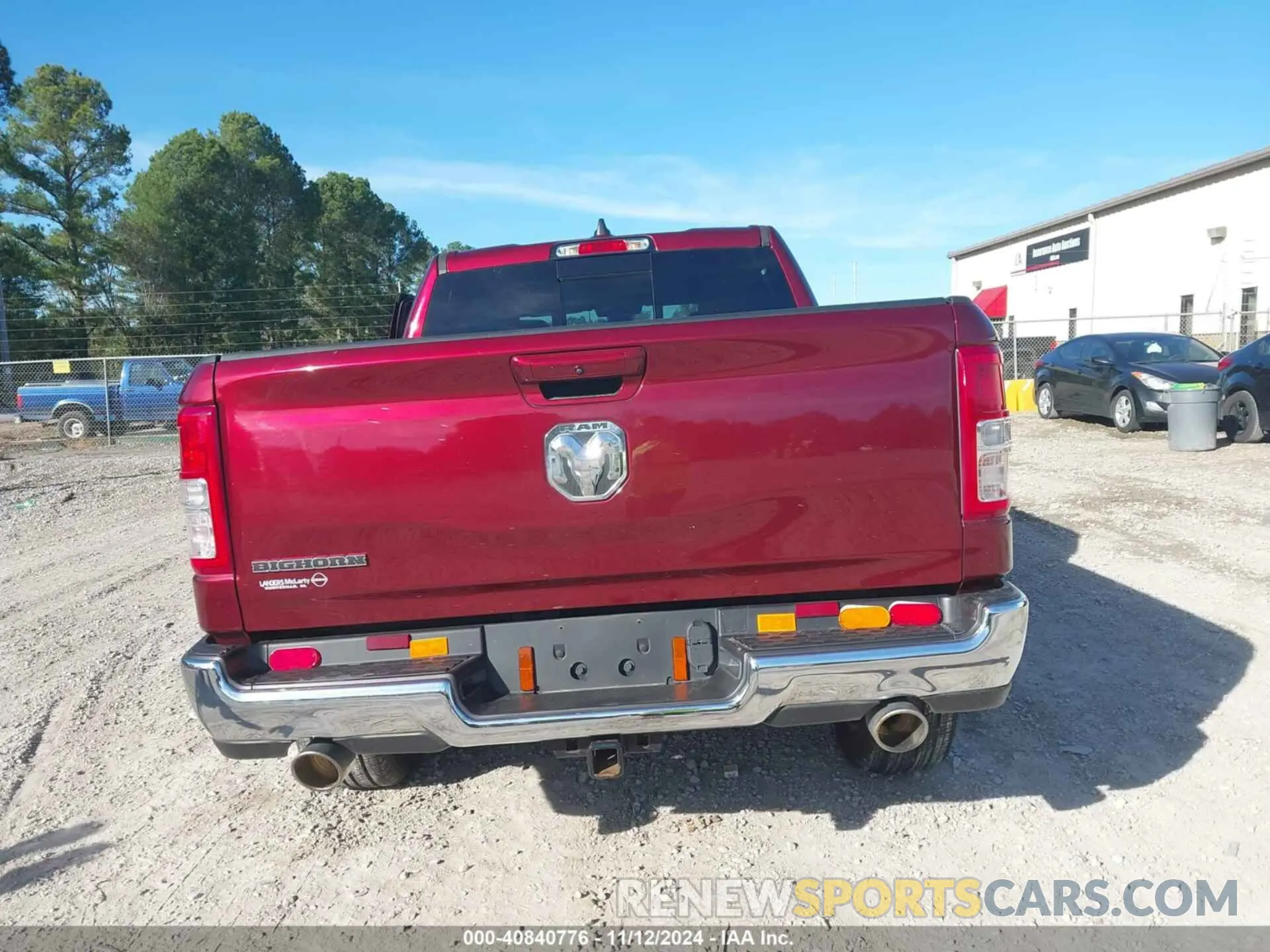 16 Photograph of a damaged car 1C6RREFT2MN609098 RAM 1500 2021