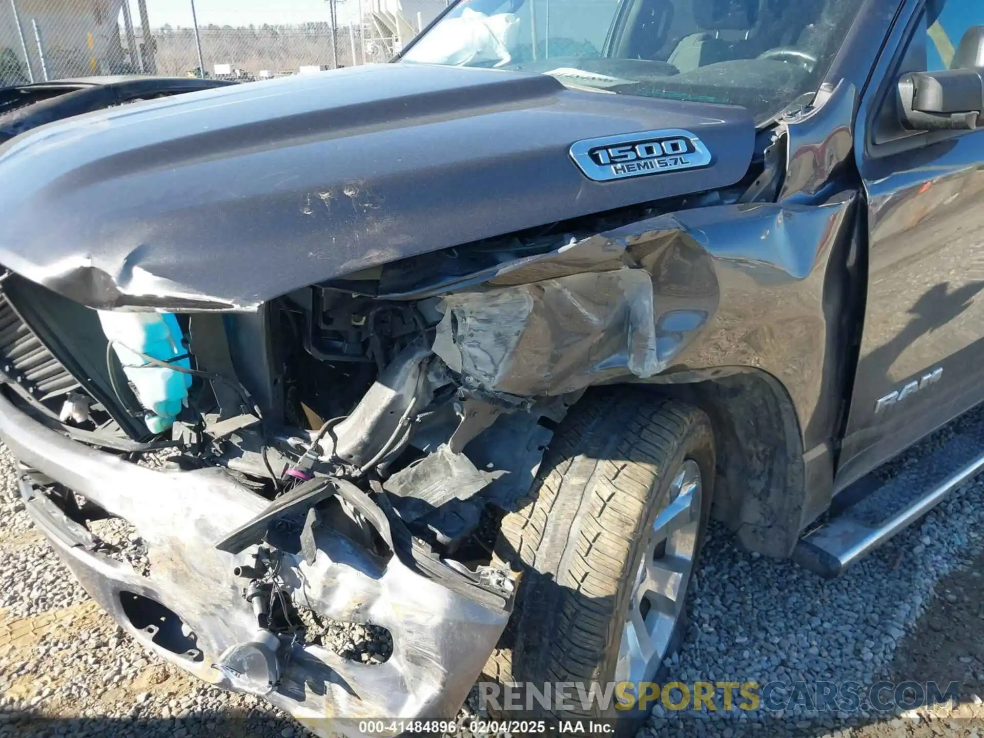 6 Photograph of a damaged car 1C6RREFT2MN691074 RAM 1500 2021