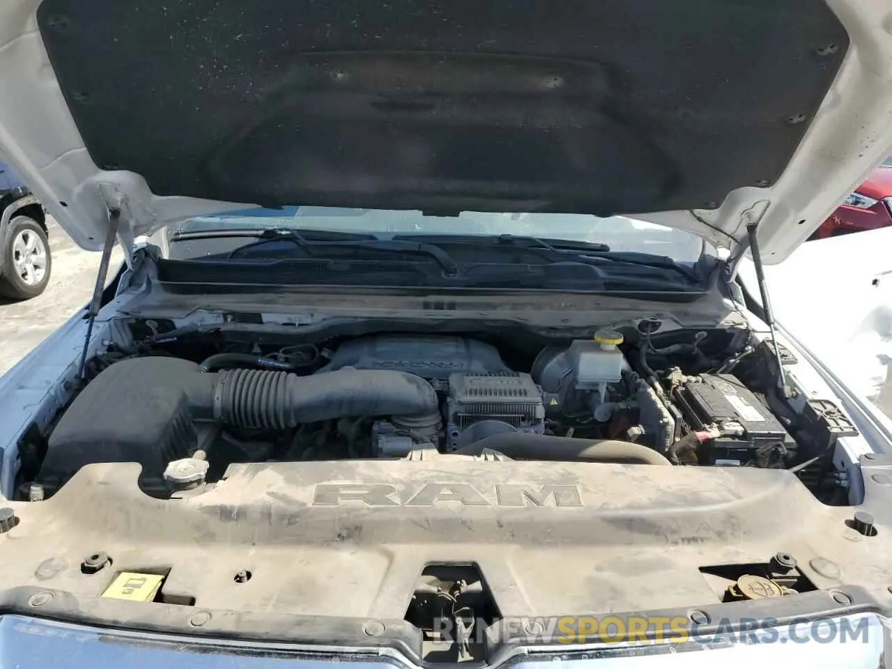11 Photograph of a damaged car 1C6RREFT2MN747109 RAM 1500 2021