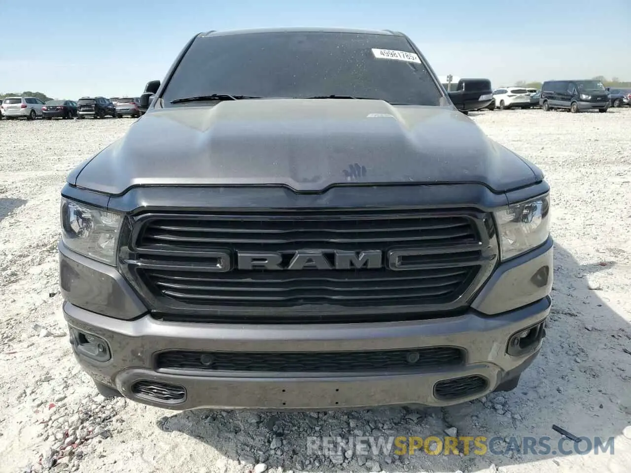 5 Photograph of a damaged car 1C6RREFT7MN542997 RAM 1500 2021