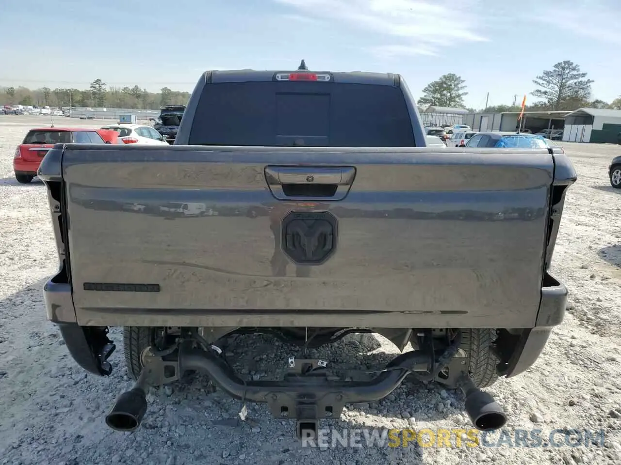 6 Photograph of a damaged car 1C6RREFT7MN542997 RAM 1500 2021