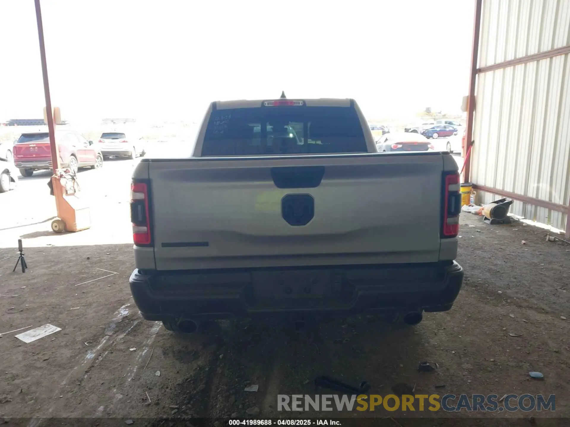 16 Photograph of a damaged car 1C6RREFT9MN544556 RAM 1500 2021