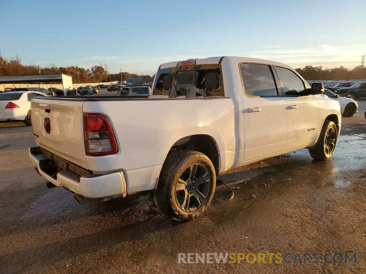 3 Photograph of a damaged car 1C6RREFT9MN769009 RAM 1500 2021