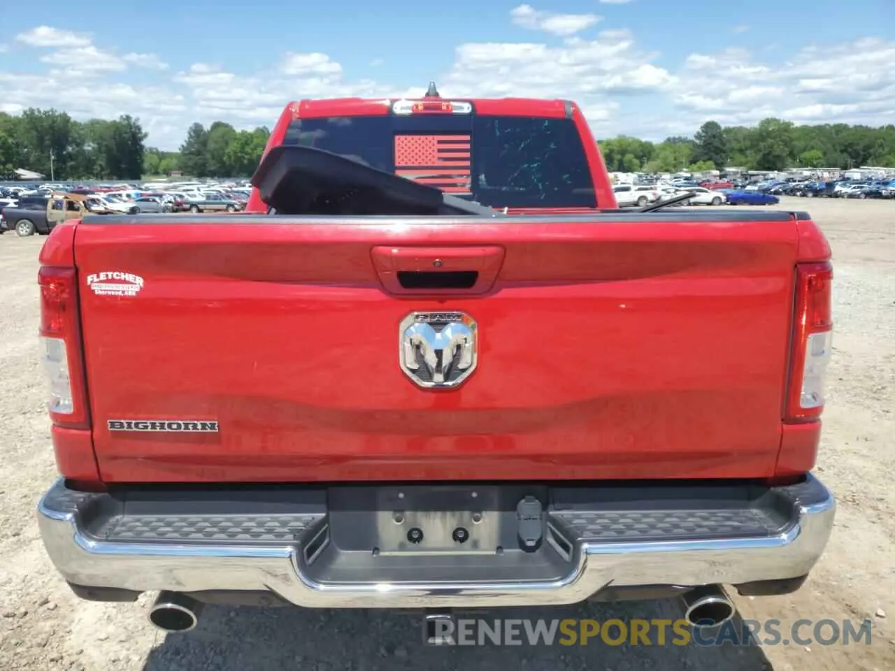 6 Photograph of a damaged car 1C6RREFTXMN630958 RAM 1500 2021