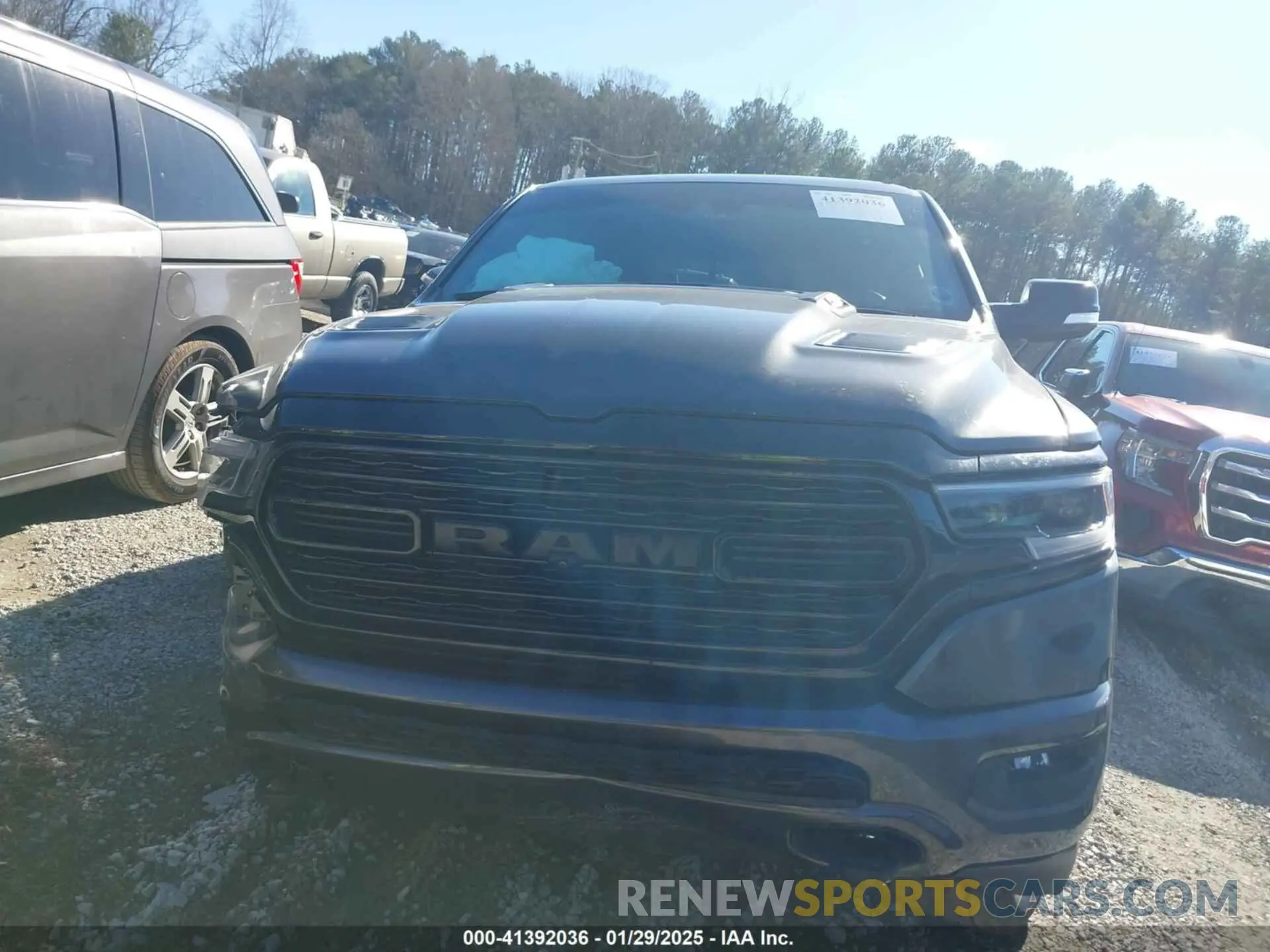 12 Photograph of a damaged car 1C6RREHT5MN746727 RAM 1500 2021