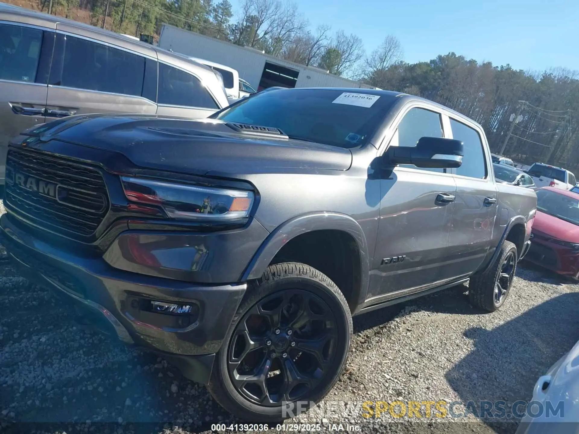 14 Photograph of a damaged car 1C6RREHT5MN746727 RAM 1500 2021