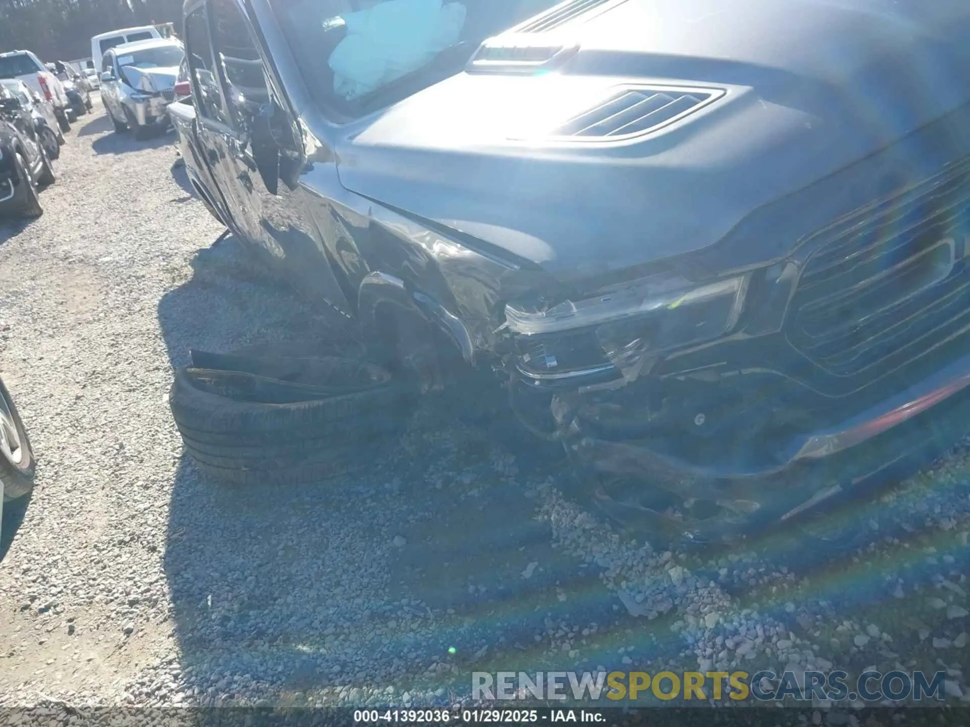 6 Photograph of a damaged car 1C6RREHT5MN746727 RAM 1500 2021