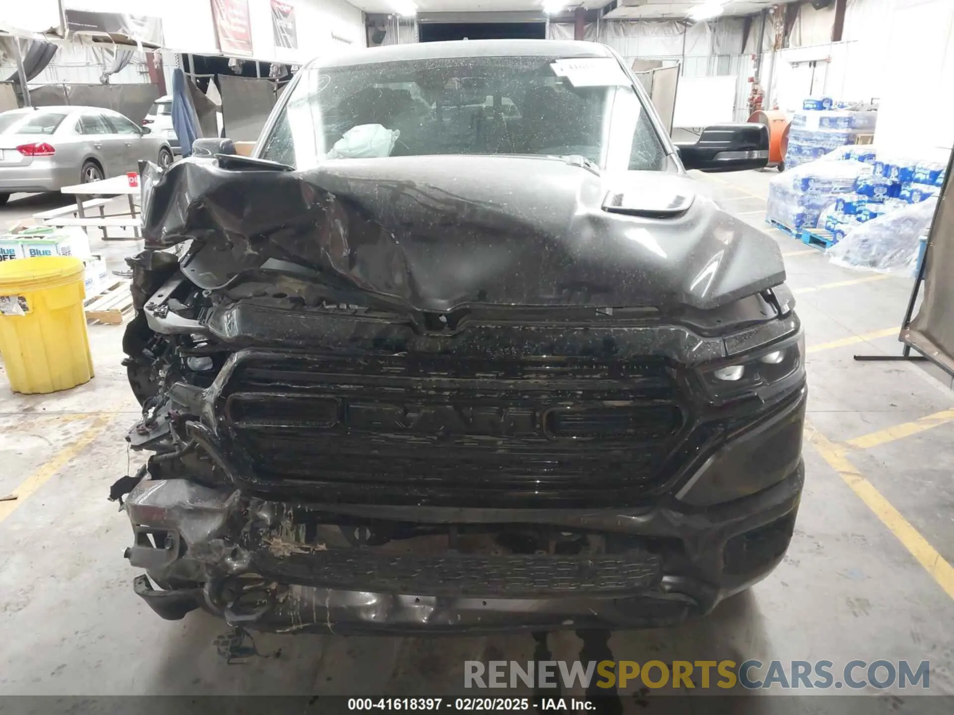 12 Photograph of a damaged car 1C6RREHT7MN593686 RAM 1500 2021