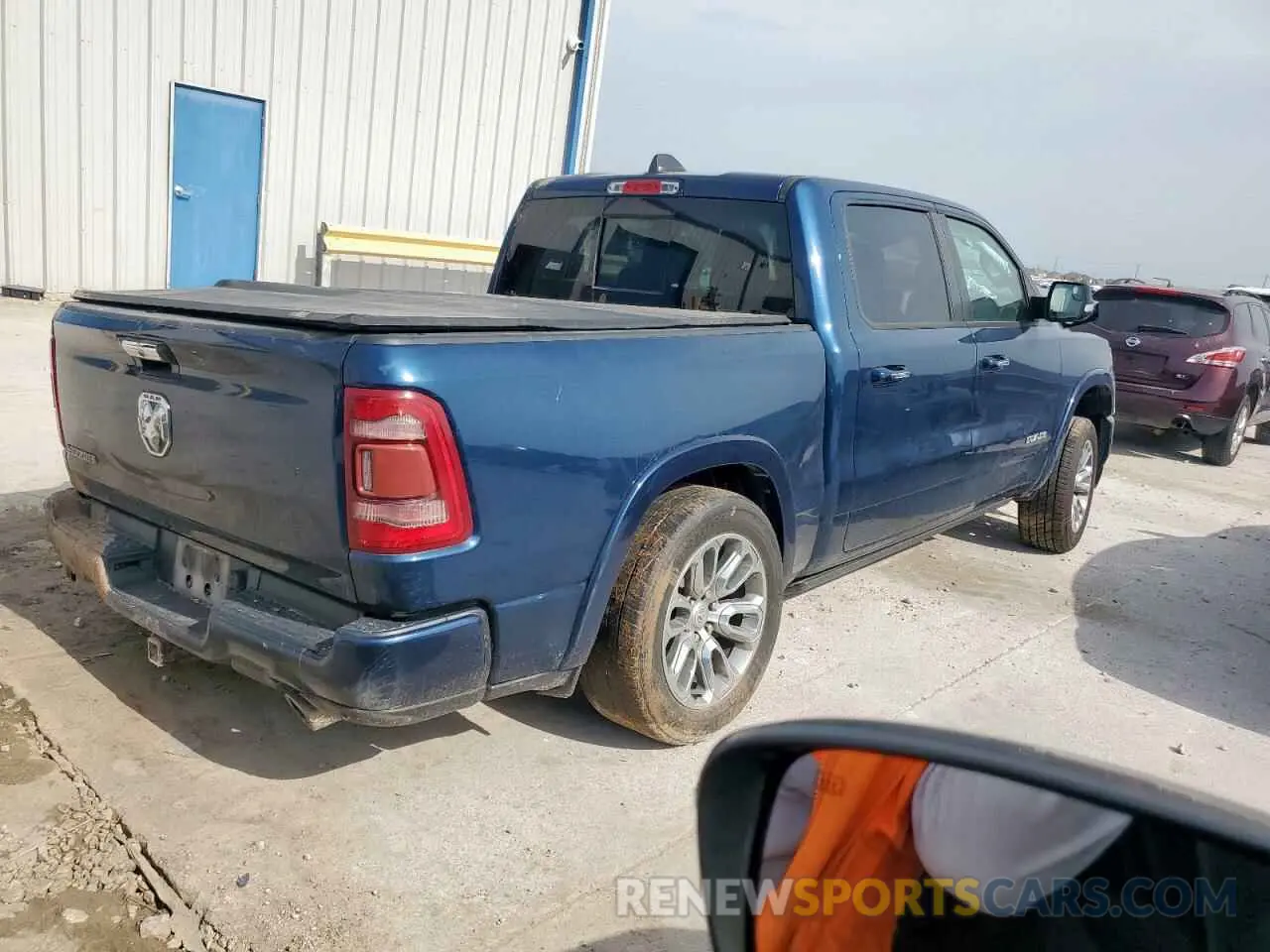 3 Photograph of a damaged car 1C6RREJT1MN625056 RAM 1500 2021