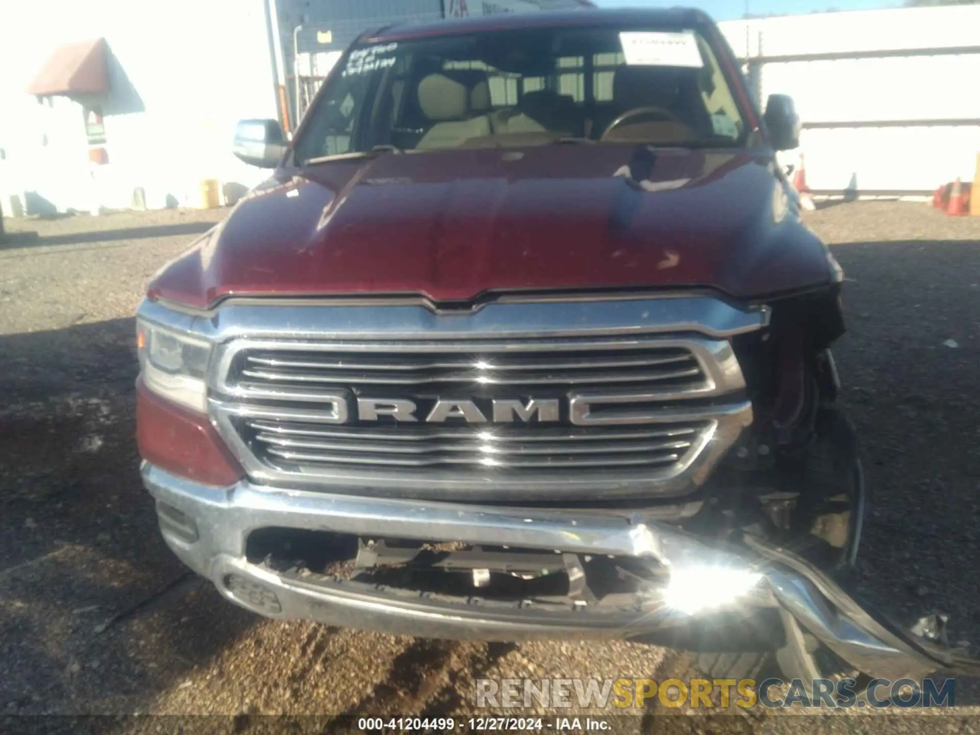 12 Photograph of a damaged car 1C6RREJT1MN814760 RAM 1500 2021