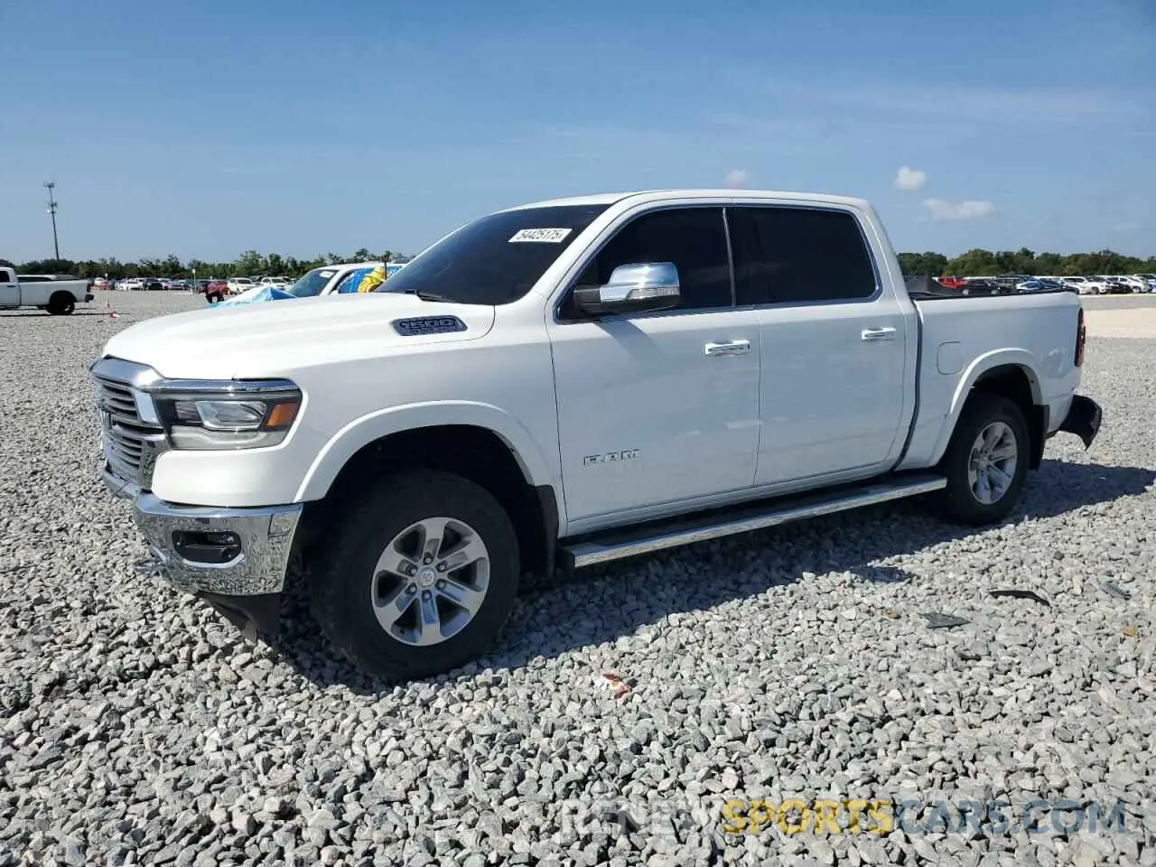 1 Photograph of a damaged car 1C6RREJT4MN820424 RAM 1500 2021