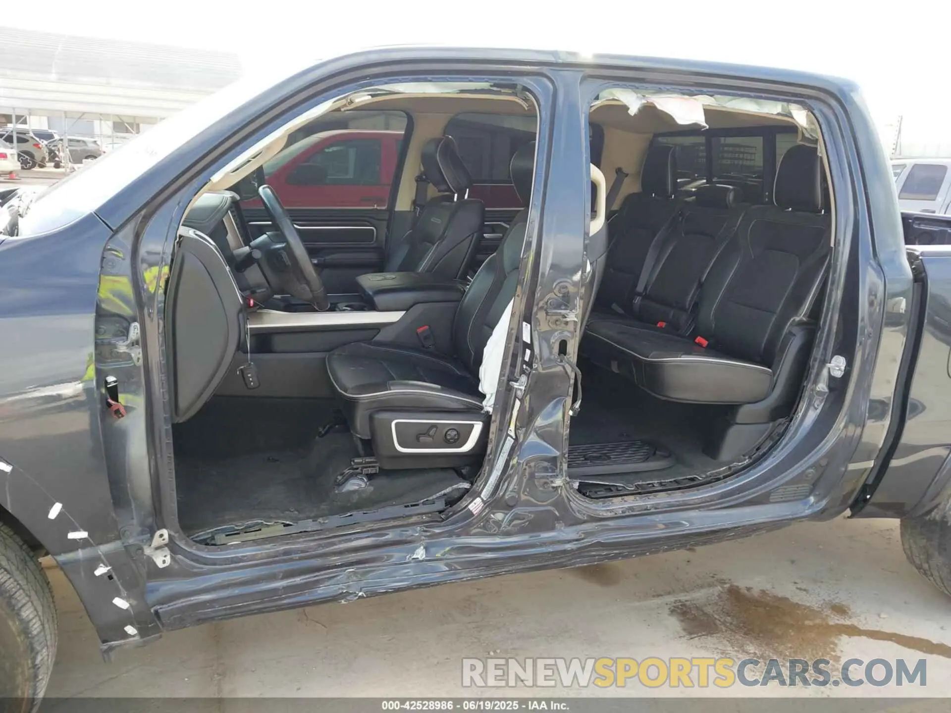 6 Photograph of a damaged car 1C6RREJT4MN821315 RAM 1500 2021