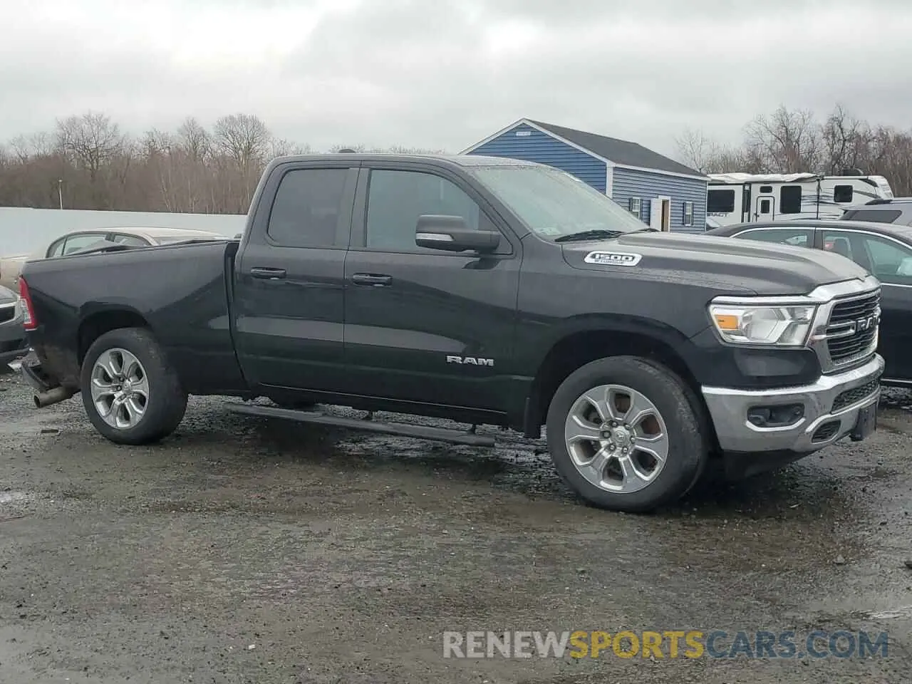 4 Photograph of a damaged car 1C6RRFBG1MN765440 RAM 1500 2021