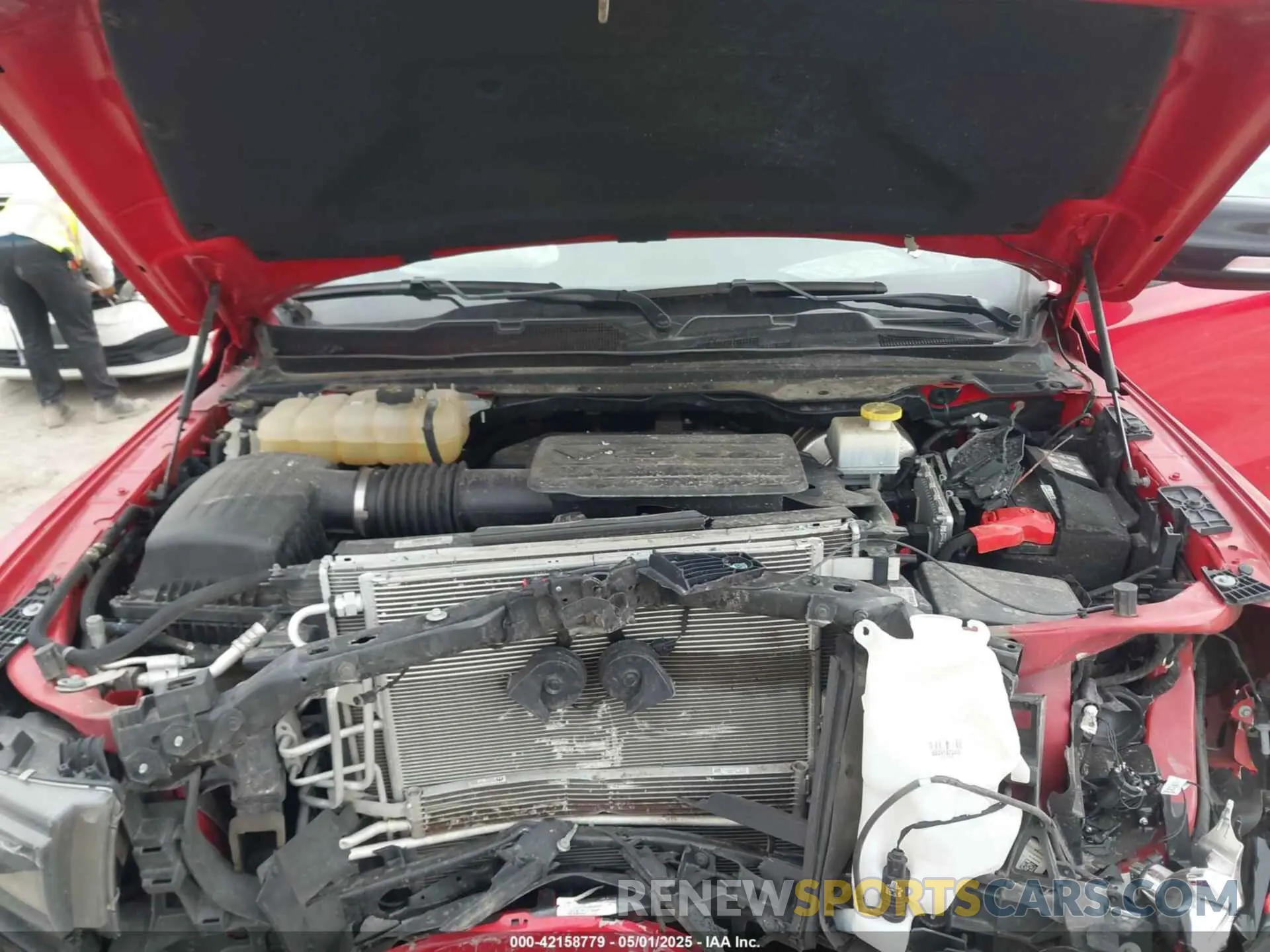 10 Photograph of a damaged car 1C6RRFBG2MN603753 RAM 1500 2021