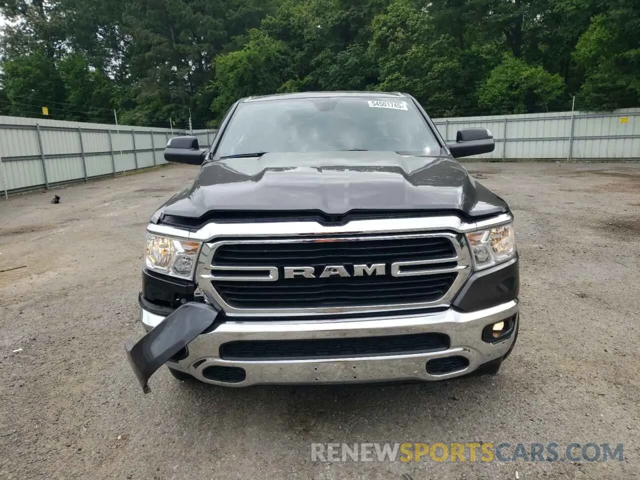 5 Photograph of a damaged car 1C6RRFBG3MN663413 RAM 1500 2021