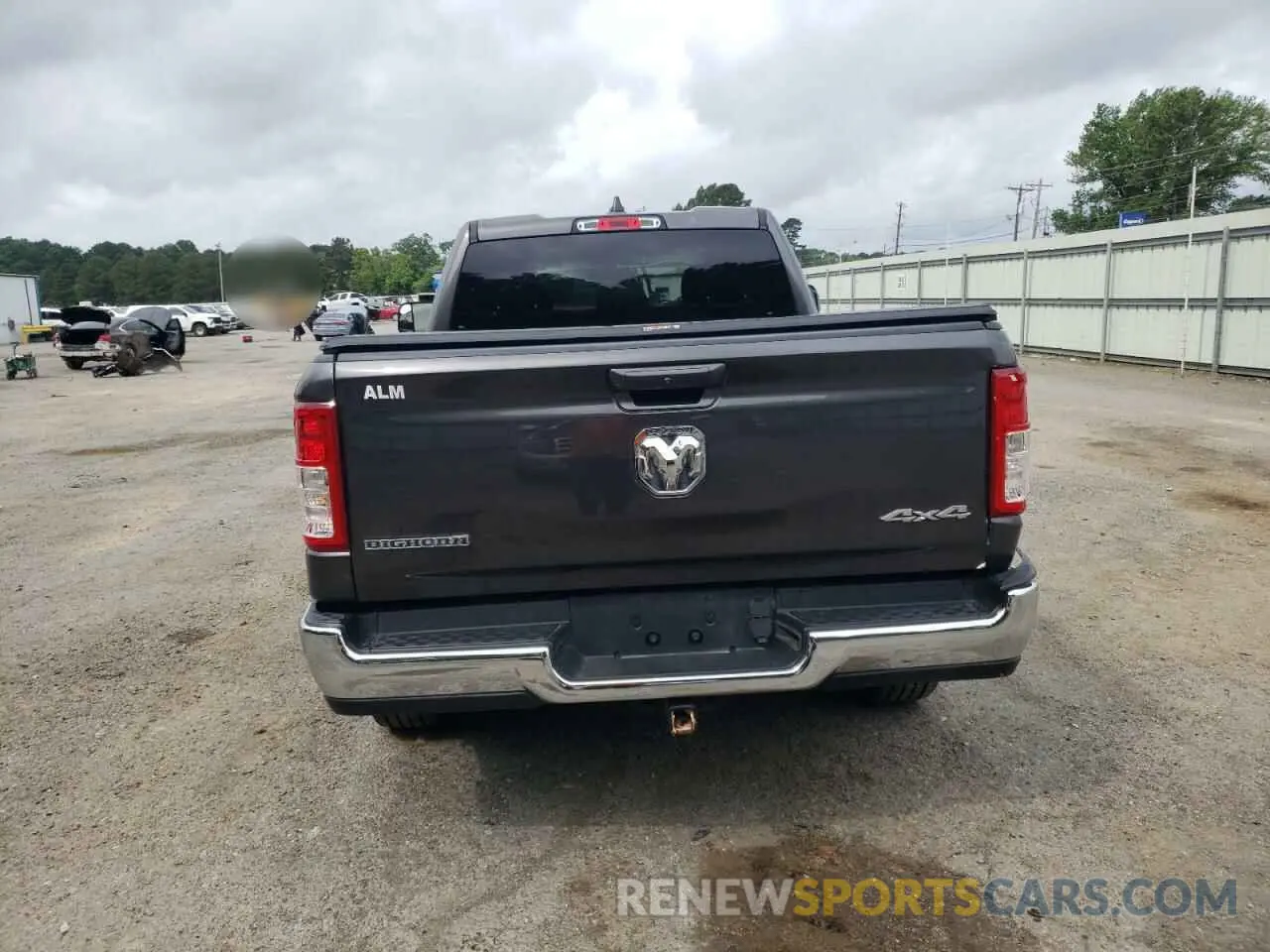 6 Photograph of a damaged car 1C6RRFBG3MN663413 RAM 1500 2021