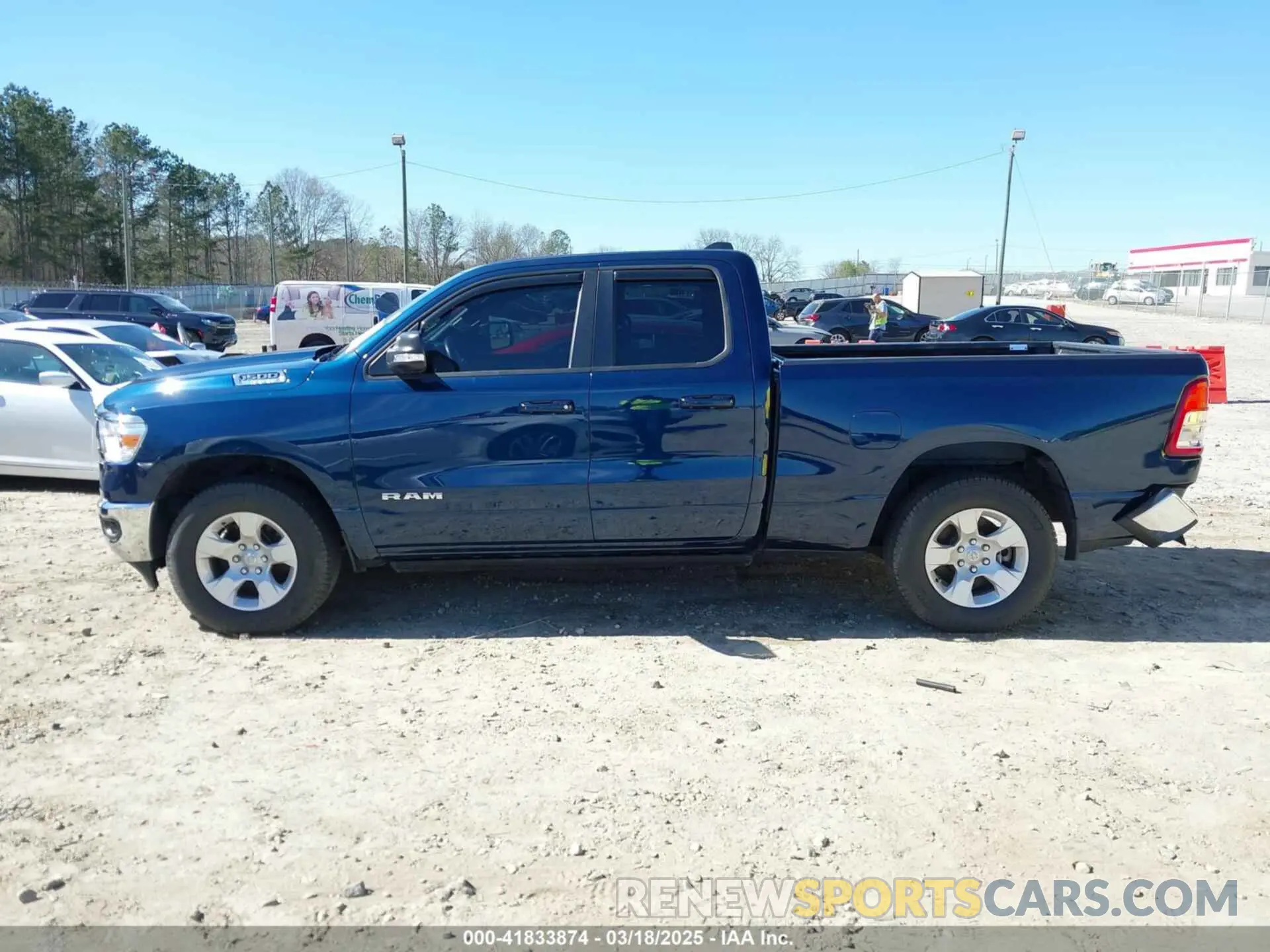 14 Photograph of a damaged car 1C6RRFBG3MN699537 RAM 1500 2021