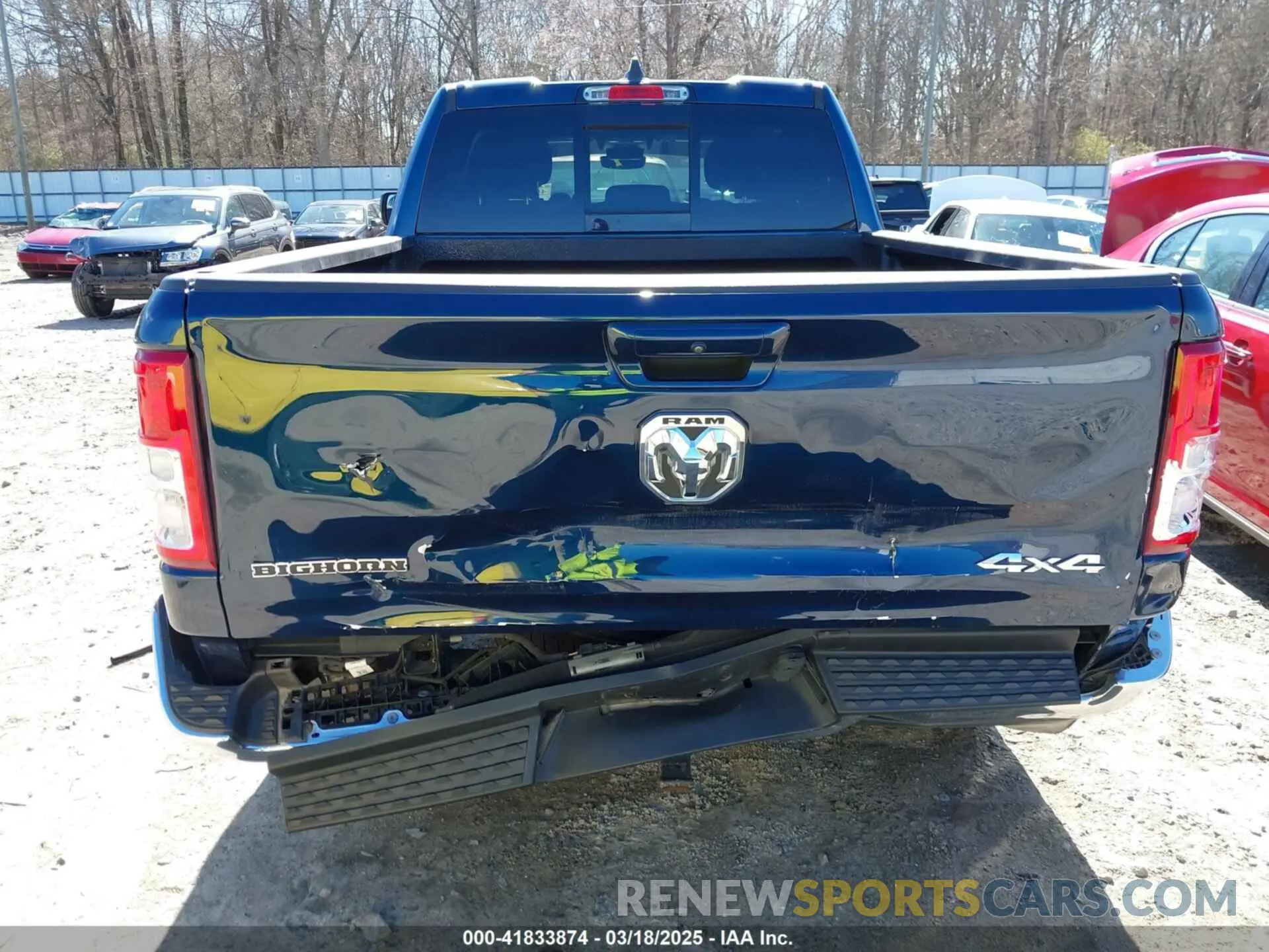 17 Photograph of a damaged car 1C6RRFBG3MN699537 RAM 1500 2021