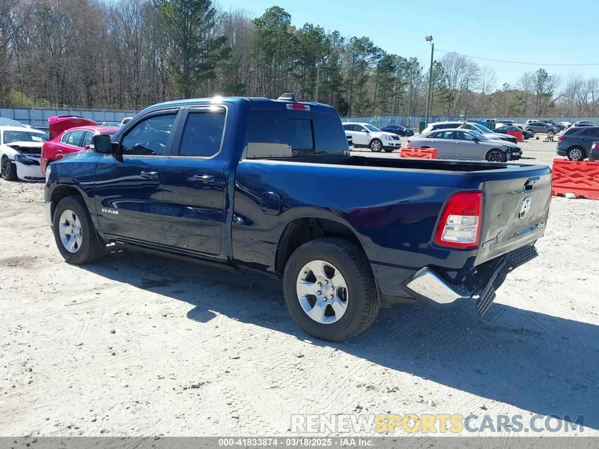 3 Photograph of a damaged car 1C6RRFBG3MN699537 RAM 1500 2021