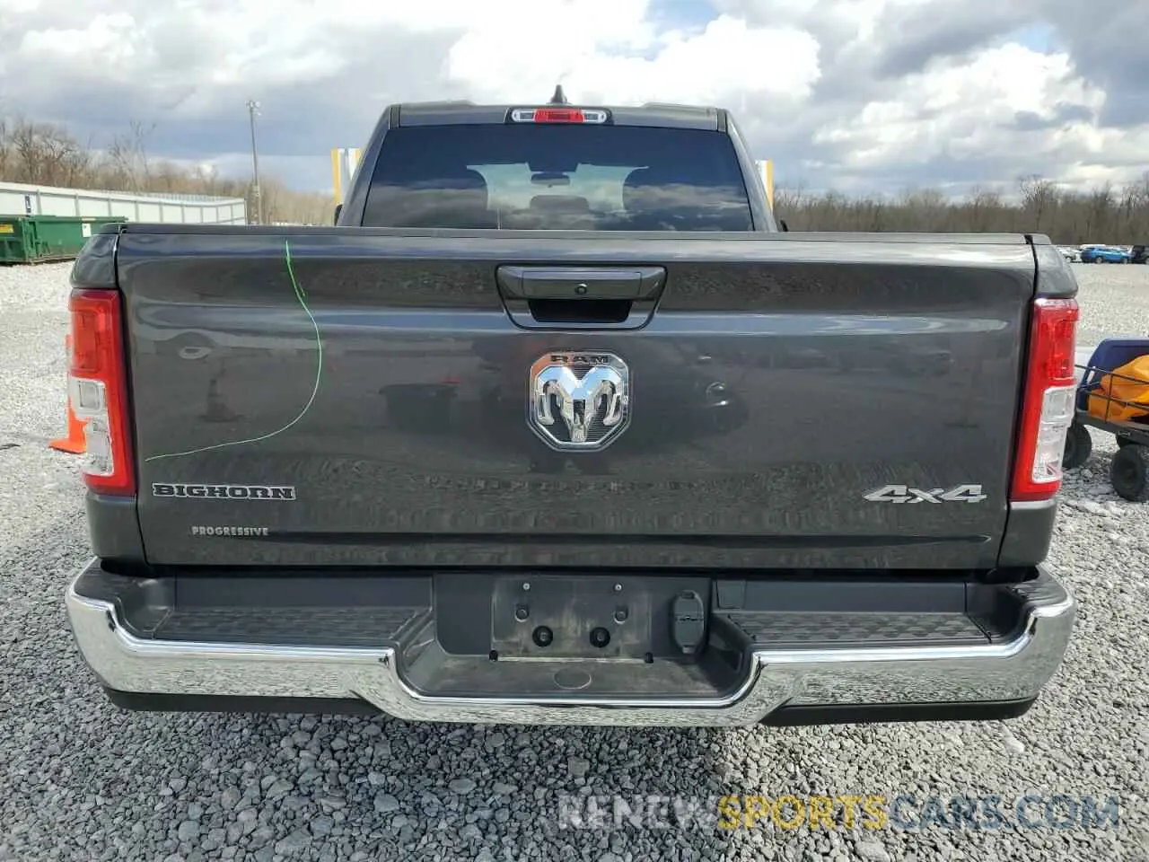 6 Photograph of a damaged car 1C6RRFBG5MN741450 RAM 1500 2021