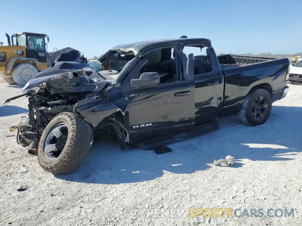 1 Photograph of a damaged car 1C6RRFBG7MN600332 RAM 1500 2021