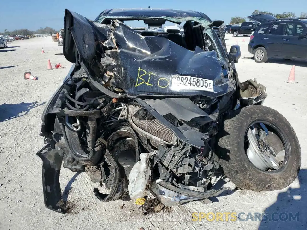 5 Photograph of a damaged car 1C6RRFBG7MN600332 RAM 1500 2021