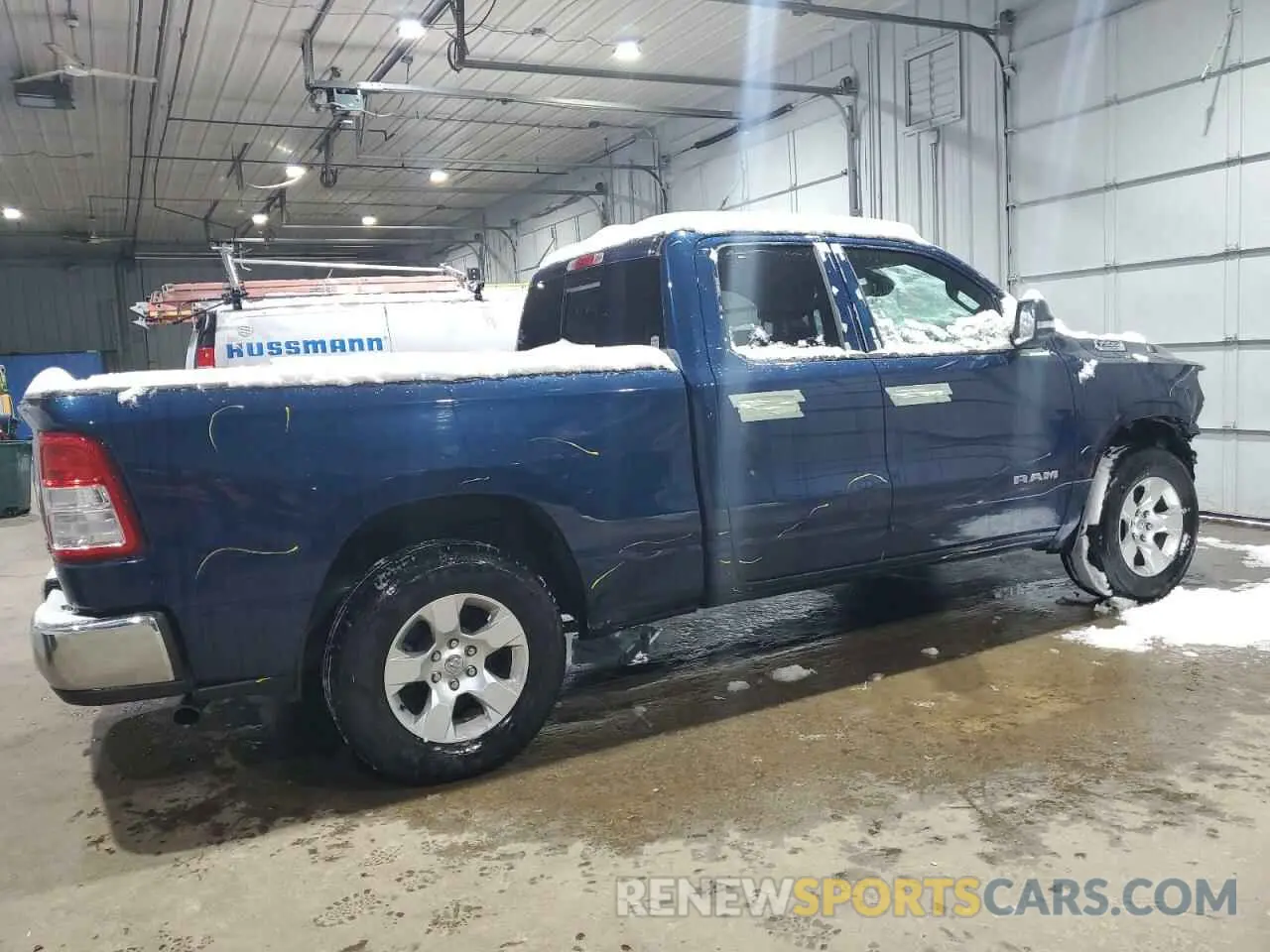 3 Photograph of a damaged car 1C6RRFBG7MN742566 RAM 1500 2021