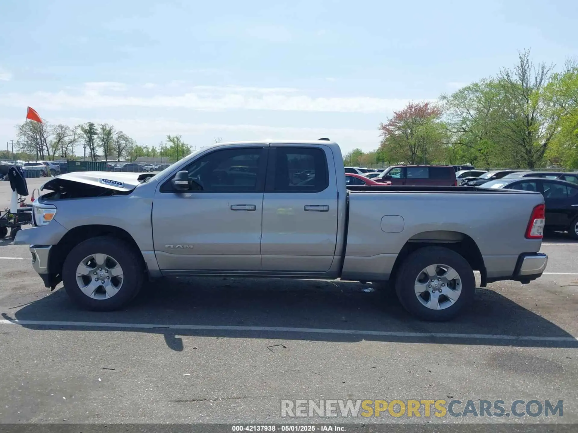 14 Photograph of a damaged car 1C6RRFBG9MN734212 RAM 1500 2021