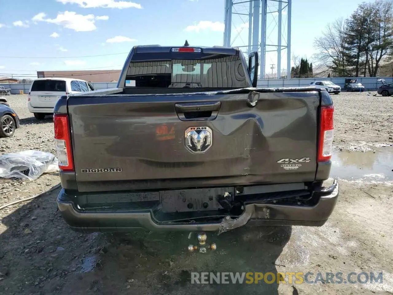 6 Photograph of a damaged car 1C6RRFBGXMN520698 RAM 1500 2021