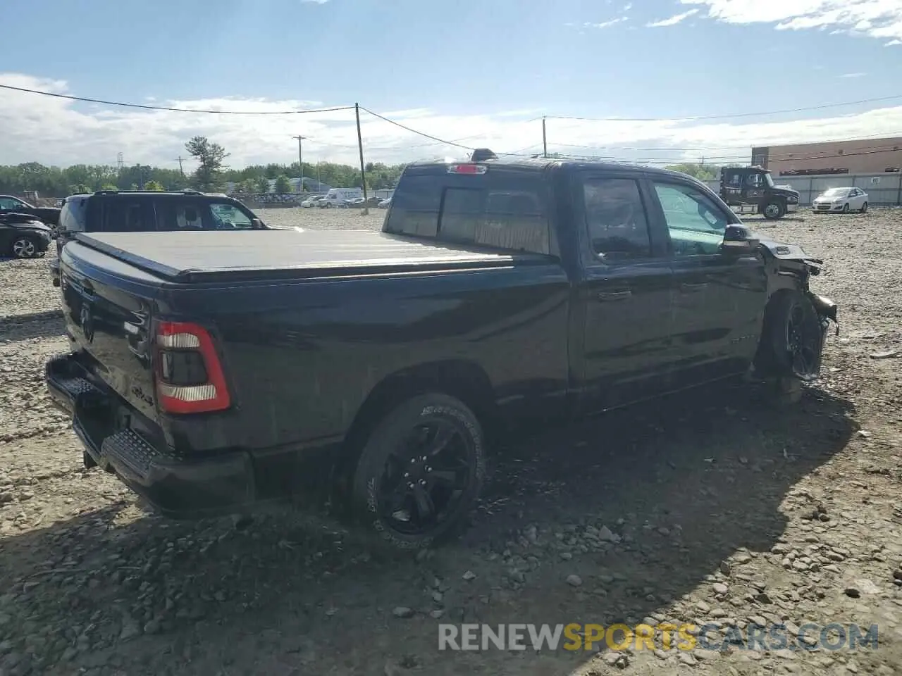 3 Photograph of a damaged car 1C6RRFBGXMN650738 RAM 1500 2021