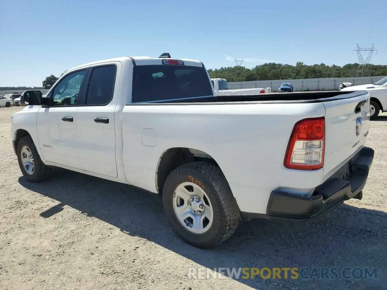 2 Photograph of a damaged car 1C6RRFCG4MN697360 RAM 1500 2021