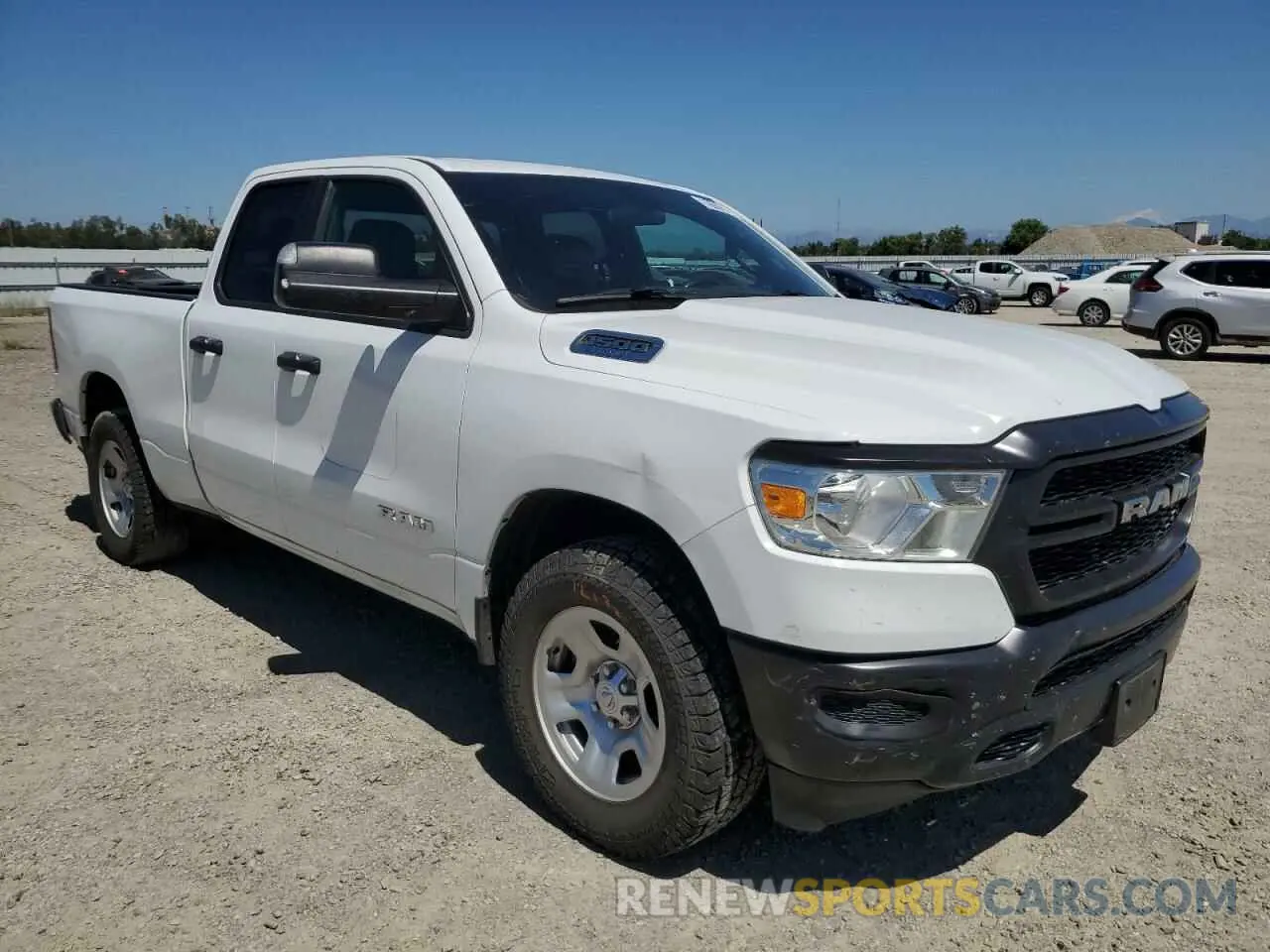 4 Photograph of a damaged car 1C6RRFCG4MN697360 RAM 1500 2021