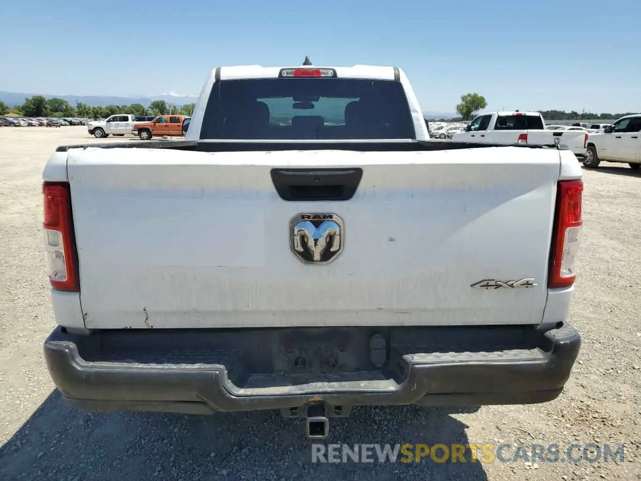 6 Photograph of a damaged car 1C6RRFCG5MN697352 RAM 1500 2021