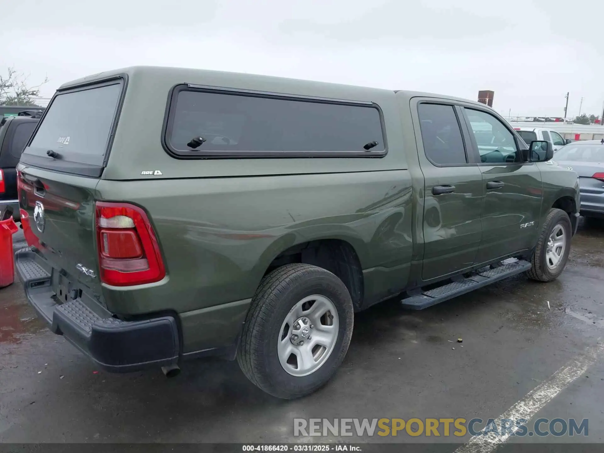 4 Photograph of a damaged car 1C6RRFCGXMN714260 RAM 1500 2021