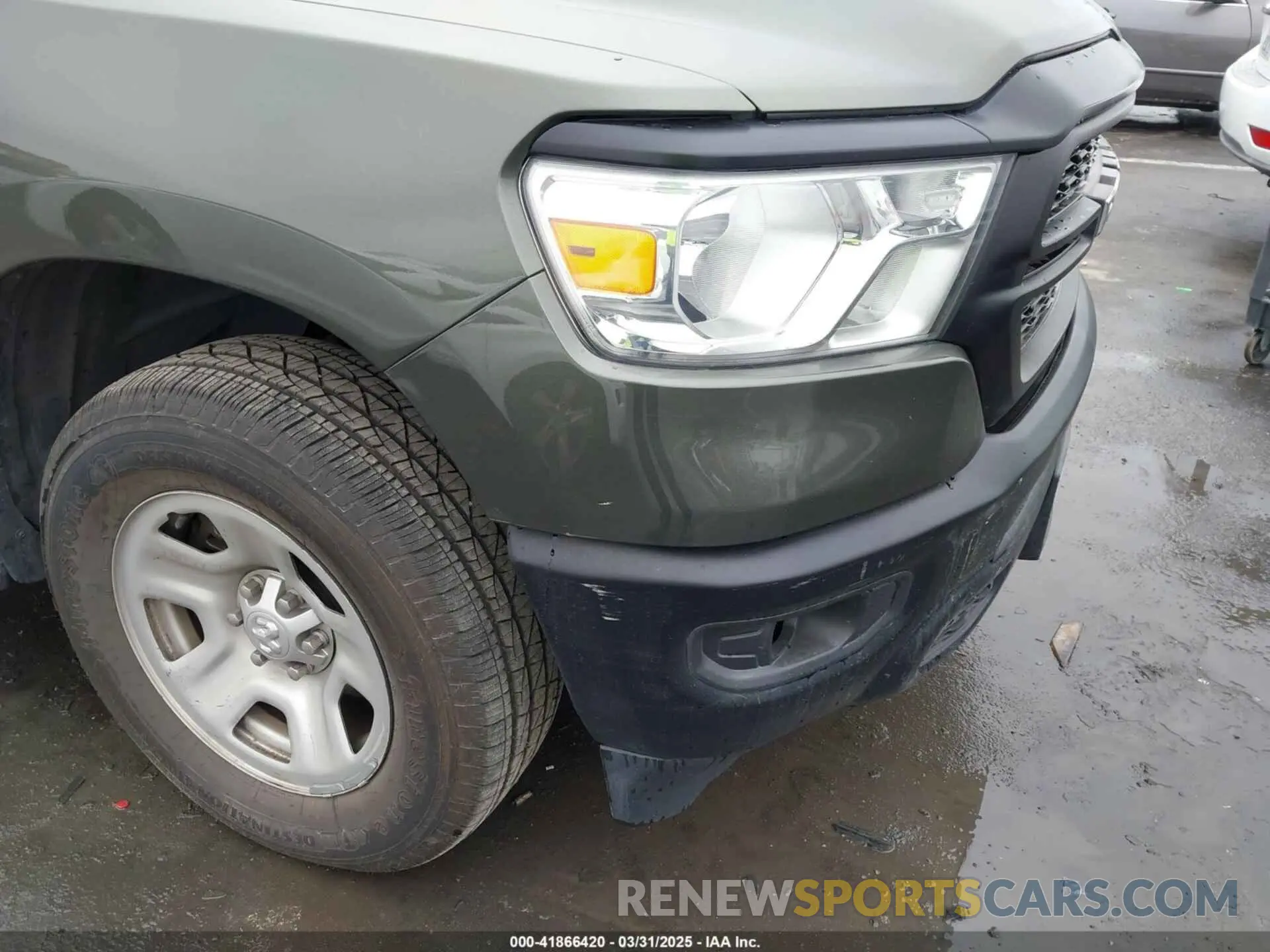 6 Photograph of a damaged car 1C6RRFCGXMN714260 RAM 1500 2021