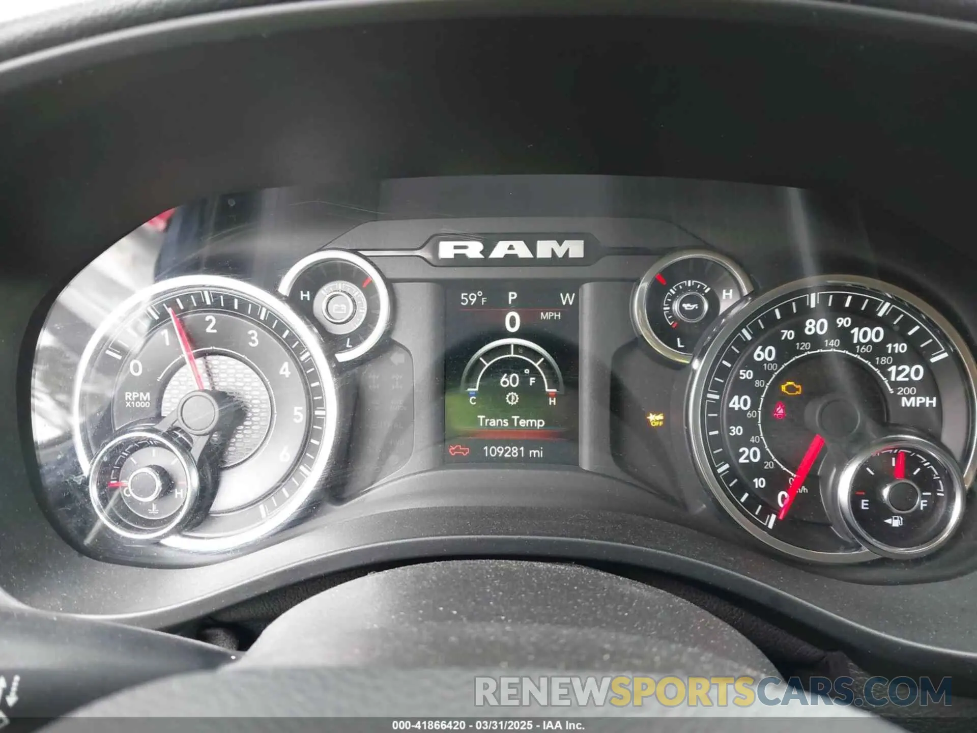 7 Photograph of a damaged car 1C6RRFCGXMN714260 RAM 1500 2021